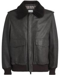 Pal Zileri - Lambskin Bomber Jacket - Lyst