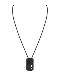 Messika - Move Titanium Titanium And Diamond Large Pendant Necklace - Lyst