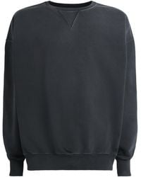 Maison Margiela - Cotton Embroidered Logo Sweatshirt - Lyst