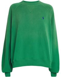 Polo Ralph Lauren - Cotton-Blend Polo Pony Sweatshirt - Lyst