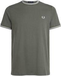 Fred Perry - Cotton Twin Tipped T-Shirt - Lyst