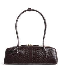 Alaïa - Medium Snakeskin Le Teckel Shoulder Bag - Lyst
