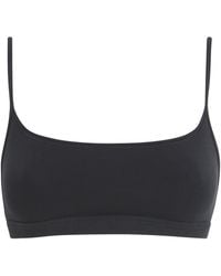 Skims - Cotton Everyday Scoop Bralette - Lyst