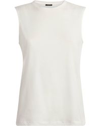 JOSEPH - Cotton-Silk Tank Top - Lyst