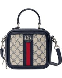 Gucci - Canvas Ophidia Cross-body Bag - Lyst