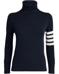 Thom Browne - Cashmere 4-Bar Rollneck Sweater - Lyst