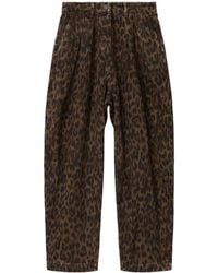 AllSaints - Becca High-Rise Barrel-Leg Jeans - Lyst