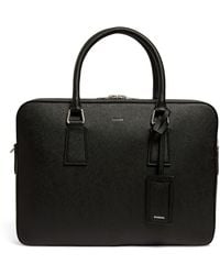 Sandro - Reconstituted Leather Slim Briefcase - Lyst