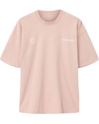AllSaints - Organic Cotton Emblem T-Shirt - Lyst