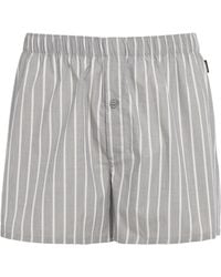 Hanro - Cotton Woven Boxer Shorts - Lyst