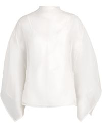 STAUD - Silk Fia Top - Lyst