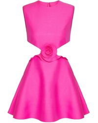Valentino Garavani - Cut-out Mini Dress - Lyst