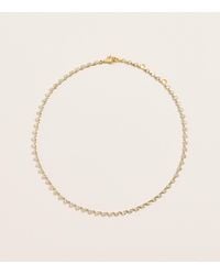 Jade Trau - And Diamond Sophisticate Tennis Necklace - Lyst