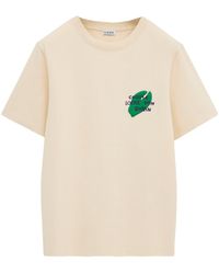 Loewe - X Cosima Von Bonin Cotton Logo T-Shirt - Lyst