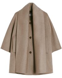 Max Mara - Cashmere Scarf Cape - Lyst