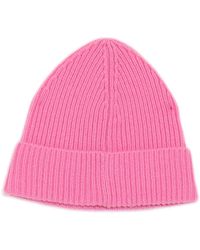 Chinti & Parker - Wool-cashmere Ribbed Beanie - Lyst