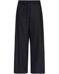 Max Mara - Wool-Blend Drawstring Trousers - Lyst