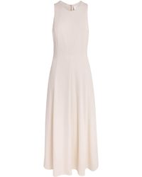 Eleventy - Zip-Up Midi Dress - Lyst