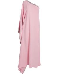 ‎Taller Marmo - Crystal-Embellished One-Shoulder Betsy Maxi Dress - Lyst