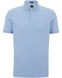 BOSS - Organic Cotton Polo Shirt - Lyst