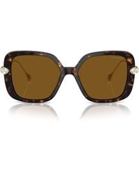 Swarovski - Oversized Sk6011 Sunglasses - Lyst