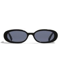 Le Specs - Oval Outta Love Sunglasses - Lyst