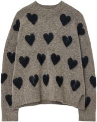 AllSaints - Wool-Blend Amora Sweater - Lyst