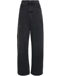 FRAME - The Loose Wide-Leg Jeans - Lyst
