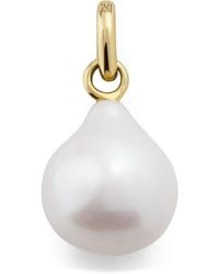 Monica Vinader - And Baroque Pearl Pendant - Lyst