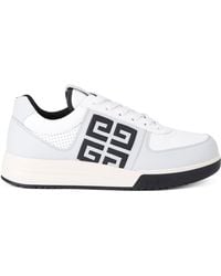 Givenchy - G4 Panelled Leather Low-top Trainers - Lyst