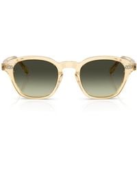Oliver Peoples - Square Eyles Sunglasses - Lyst