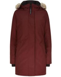 Canada Goose Victoria Parka - Purple
