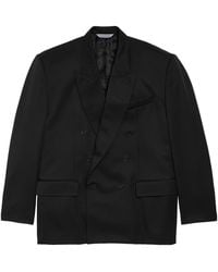 Balenciaga - Wool Oversized Too Far Blazer - Lyst