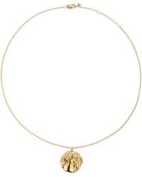 Monica Vinader - Vermeil Zodiac Virgo Necklace - Lyst