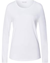 Hanro - Sleep & Lounge Long-Sleeve T-Shirt - Lyst
