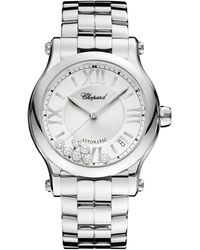 Chopard - Stainless Steel Happy Sport Automatic Watch - Lyst
