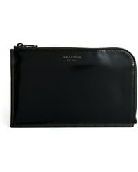 Giorgio Armani - Leather Zip-Around Wallet - Lyst