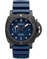 Panerai - Carbotech Submersible Quarantaquattro Watch - Lyst