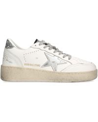 Golden Goose - Leather Ball-Star Low-Top Sneakers - Lyst