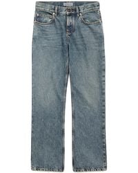 Balenciaga - Straight-Leg Mid-Rise Jeans - Lyst