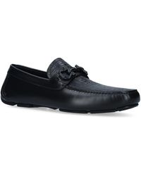 Ferragamo - Leather Parigi Driving Shoes - Lyst