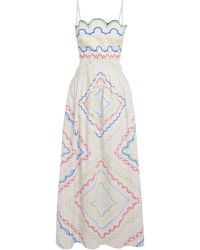 Mary Katrantzou - Stretch-Cotton Finley Midi Dress - Lyst