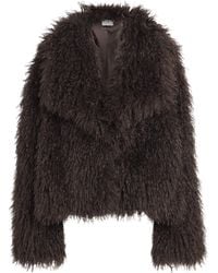 Source Unknown - Faux Fur Hathi Jacket - Lyst