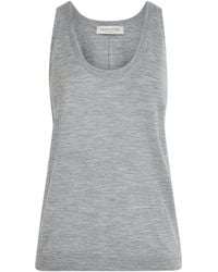 Johnstons of Elgin - Superfine Merino Wool Greer Tank Top - Lyst