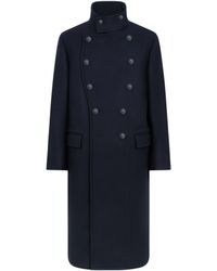 Tom Ford - Wool Military Overcoat - Lyst