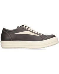 Rick Owens - Leather Vintage Sneakers - Lyst