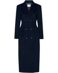 Marella - Wool Double-Breasted Coat - Lyst