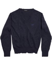Balenciaga - Cashmere-Wool Inside Out Sweater - Lyst