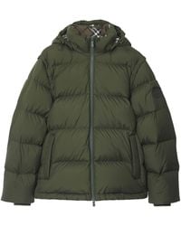 Burberry - Detachable Sleeve Puffer Jacket - Lyst