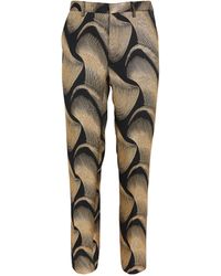 Dries Van Noten - Glitter Illusion Suit Trousers - Lyst